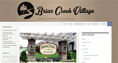 Desktop Screenshot of briarcreekvillage.com