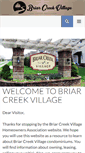 Mobile Screenshot of briarcreekvillage.com